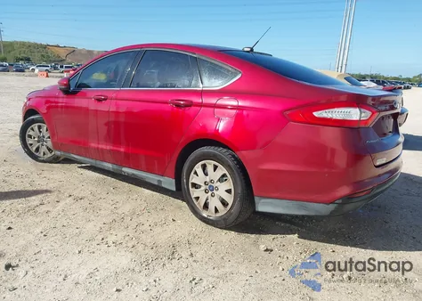 2014 Ford Fusion S из США, поврежденный, VIN 3FA6P0G74ER118882